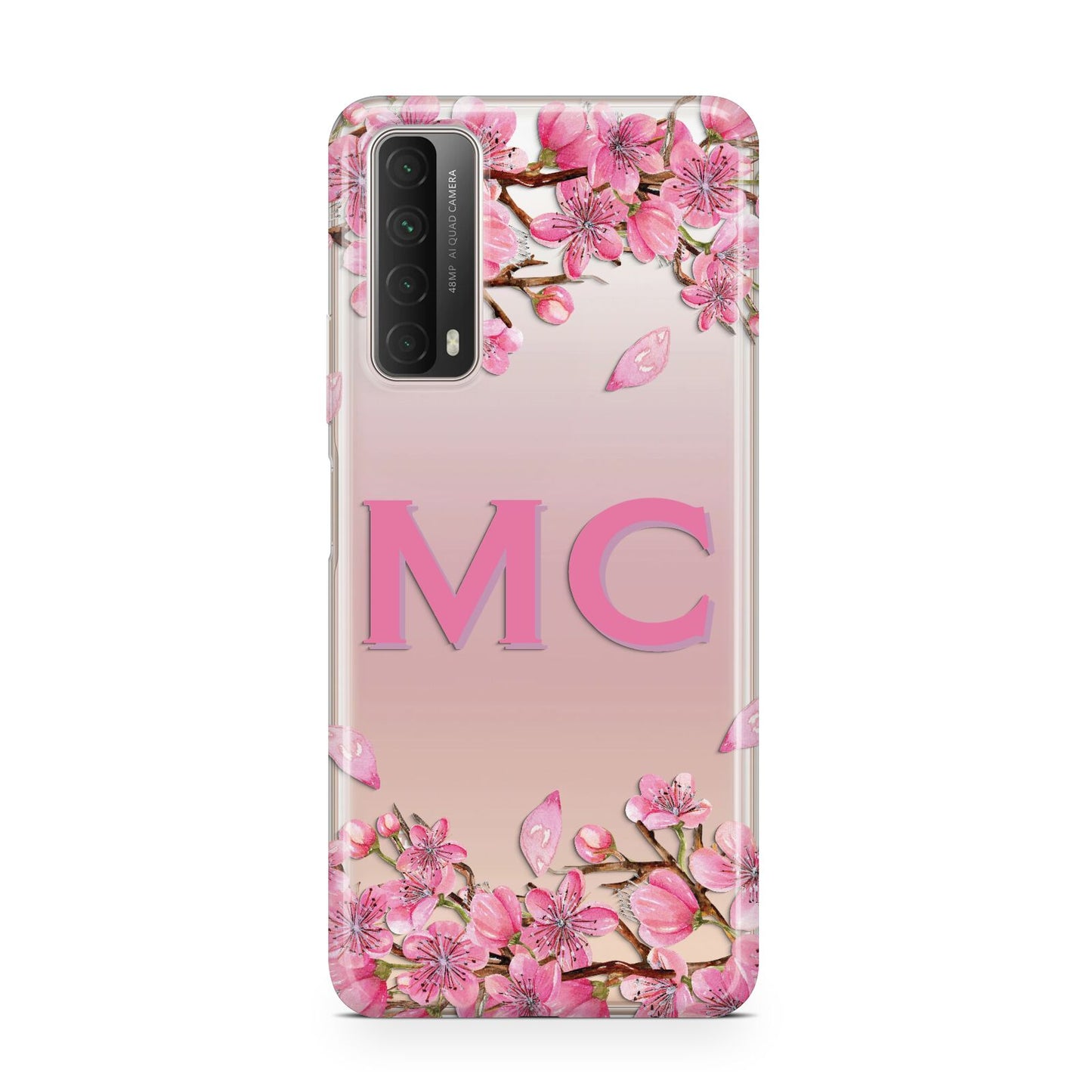 Personalised Vibrant Cherry Blossom Pink Huawei P Smart 2021
