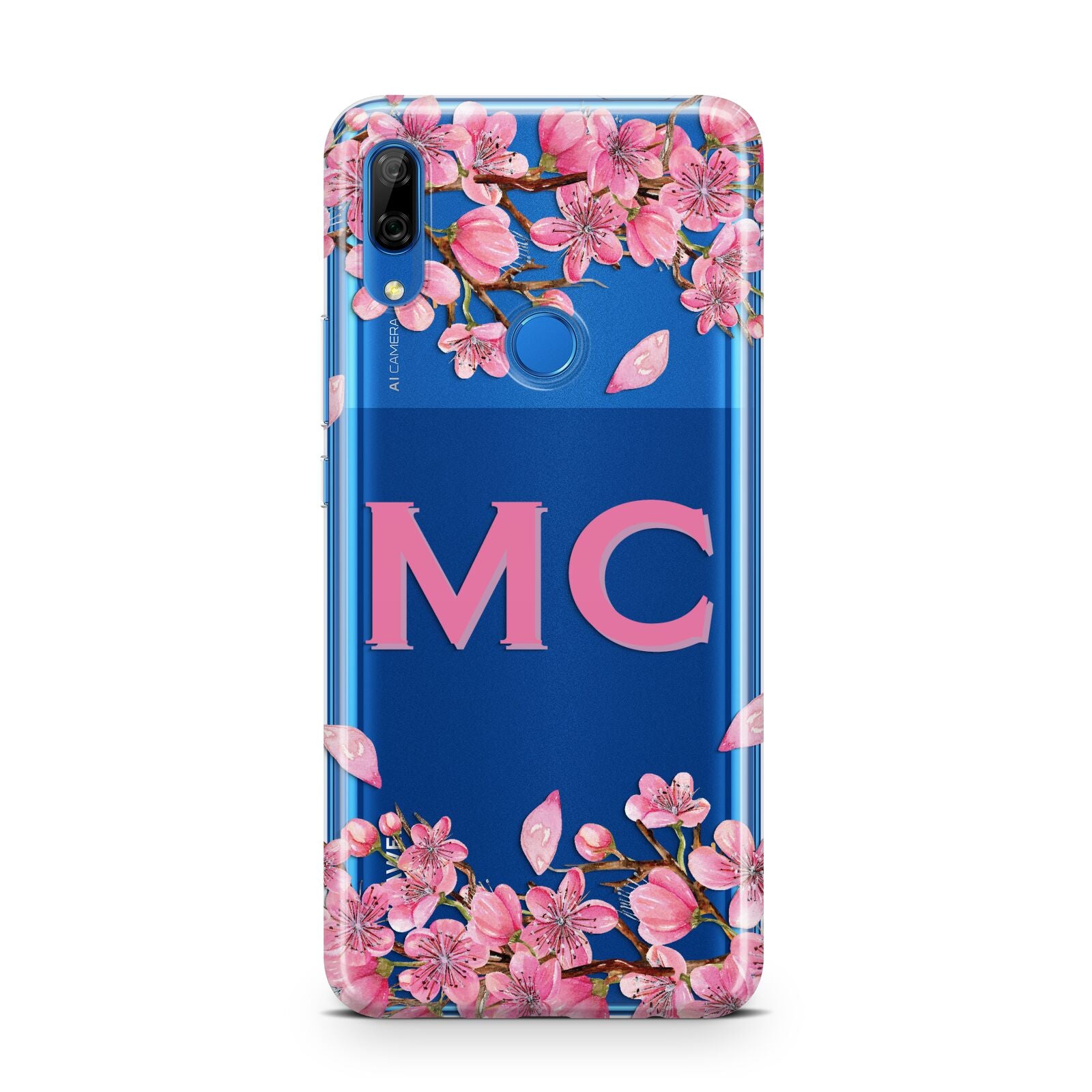 Personalised Vibrant Cherry Blossom Pink Huawei P Smart Z