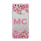 Personalised Vibrant Cherry Blossom Pink Huawei P10 Phone Case