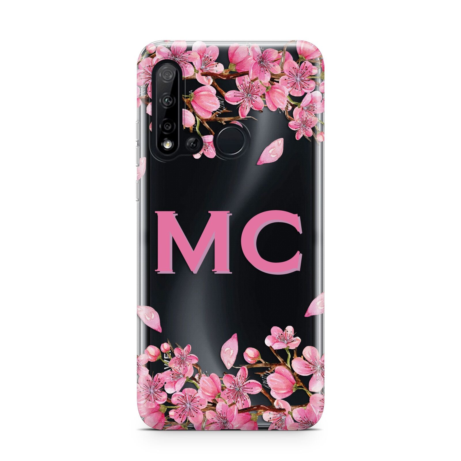 Personalised Vibrant Cherry Blossom Pink Huawei P20 Lite 5G Phone Case