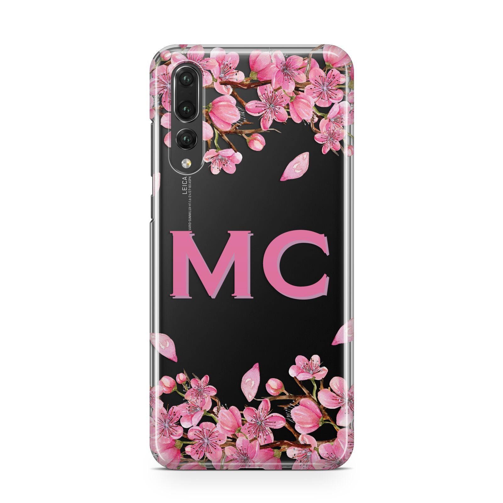 Personalised Vibrant Cherry Blossom Pink Huawei P20 Pro Phone Case
