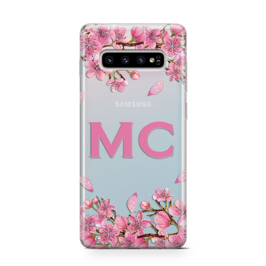 Personalised Vibrant Cherry Blossom Pink Protective Samsung Galaxy Case