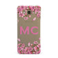 Personalised Vibrant Cherry Blossom Pink Samsung Galaxy A8 Case
