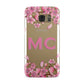 Personalised Vibrant Cherry Blossom Pink Samsung Galaxy Case