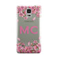 Personalised Vibrant Cherry Blossom Pink Samsung Galaxy Note 4 Case