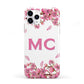 Personalised Vibrant Cherry Blossom Pink iPhone 11 Pro 3D Tough Case