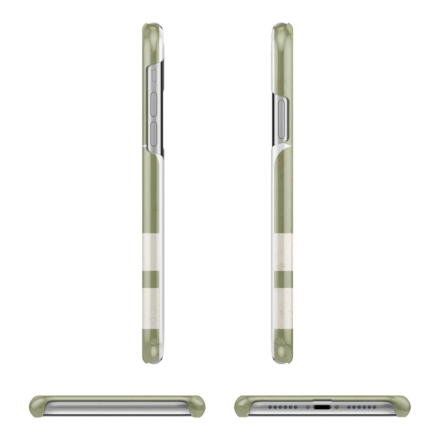 Personalised Vintage Baggage Tag Apple iPhone XR 3D Wrap Snap Case Angled Images on White Phone