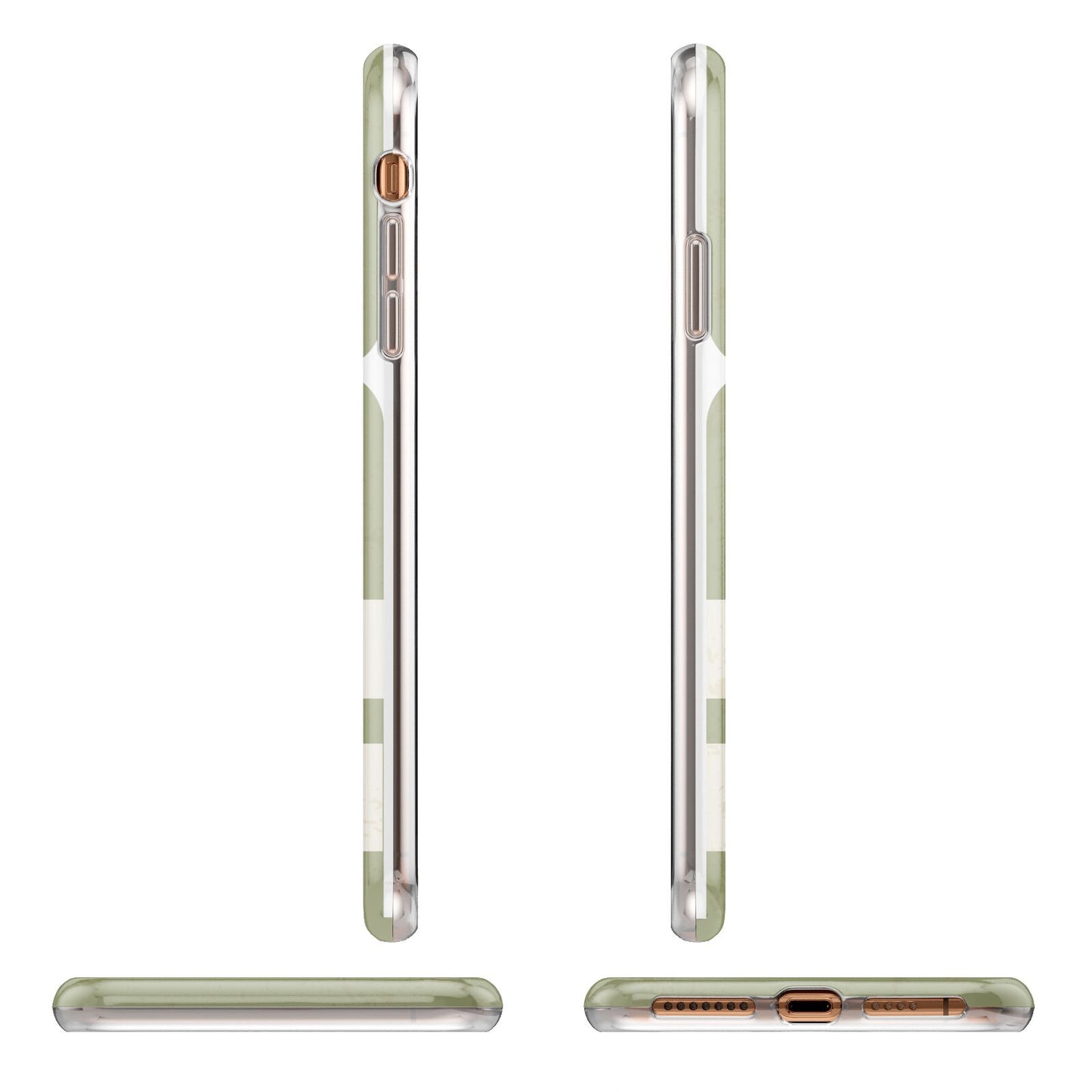 Personalised Vintage Baggage Tag Apple iPhone XS Max 3D Wrap Tough Case Alternative Image Angles