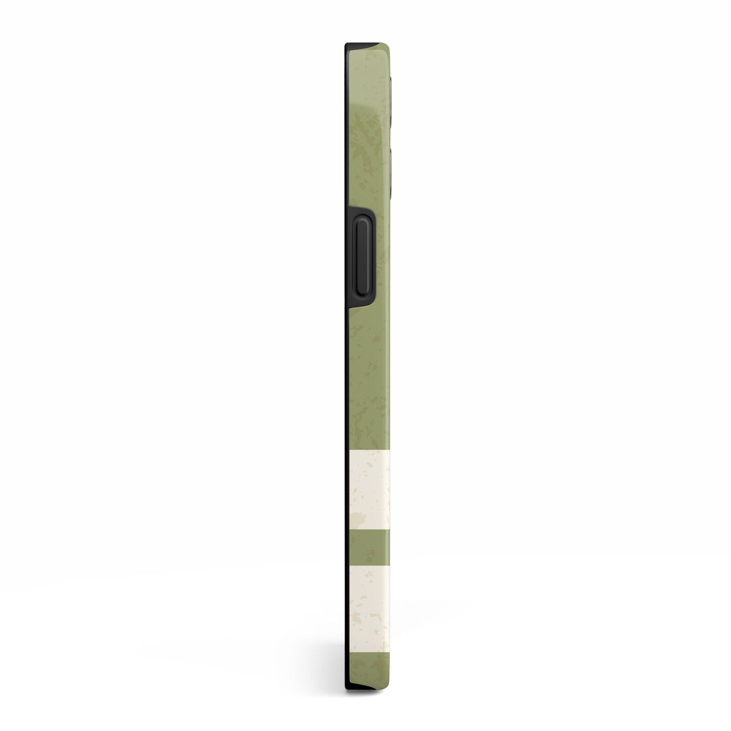 Personalised Vintage Baggage Tag iPhone 13 Pro Max Side Image 3D Tough Case