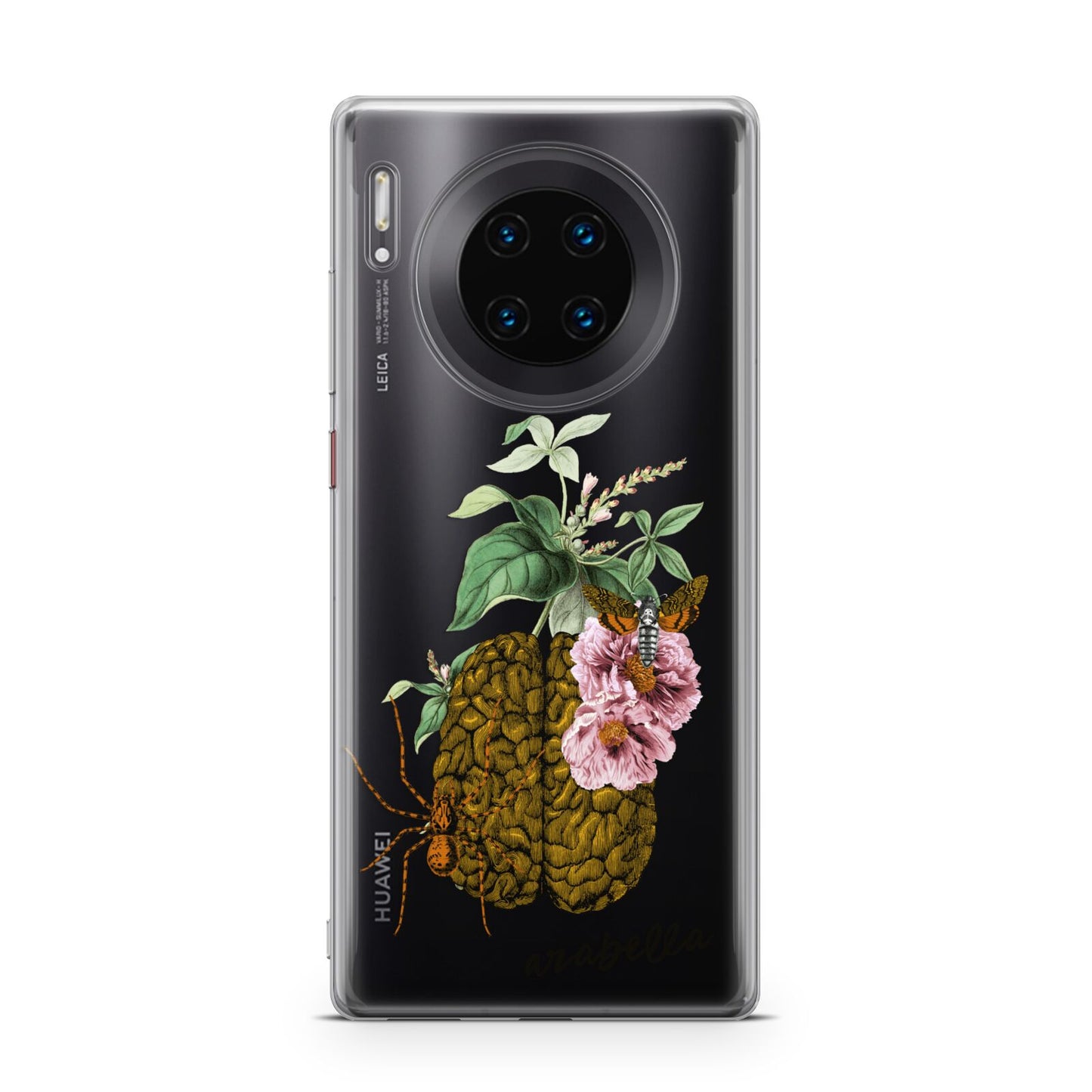 Personalised Vintage Brain Drawing Huawei Mate 30 Pro Phone Case