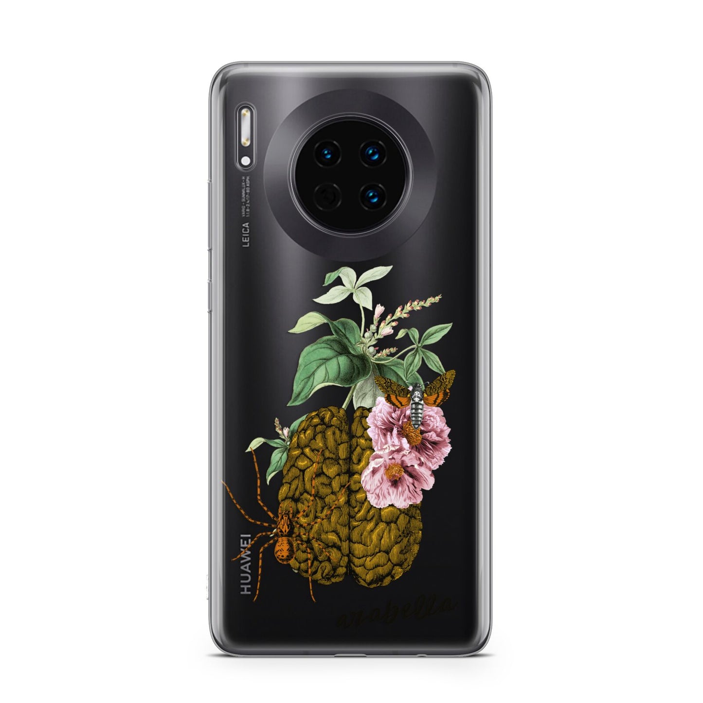 Personalised Vintage Brain Drawing Huawei Mate 30