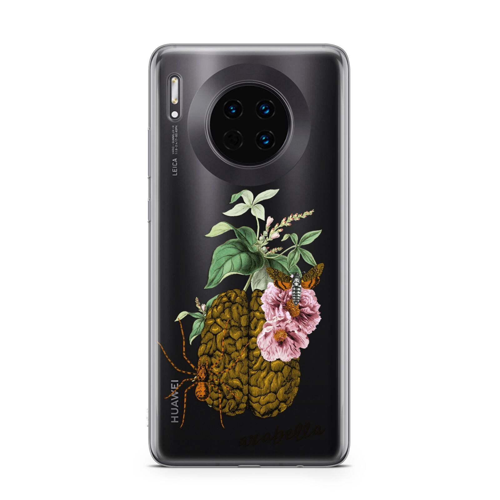 Personalised Vintage Brain Drawing Huawei Mate 30