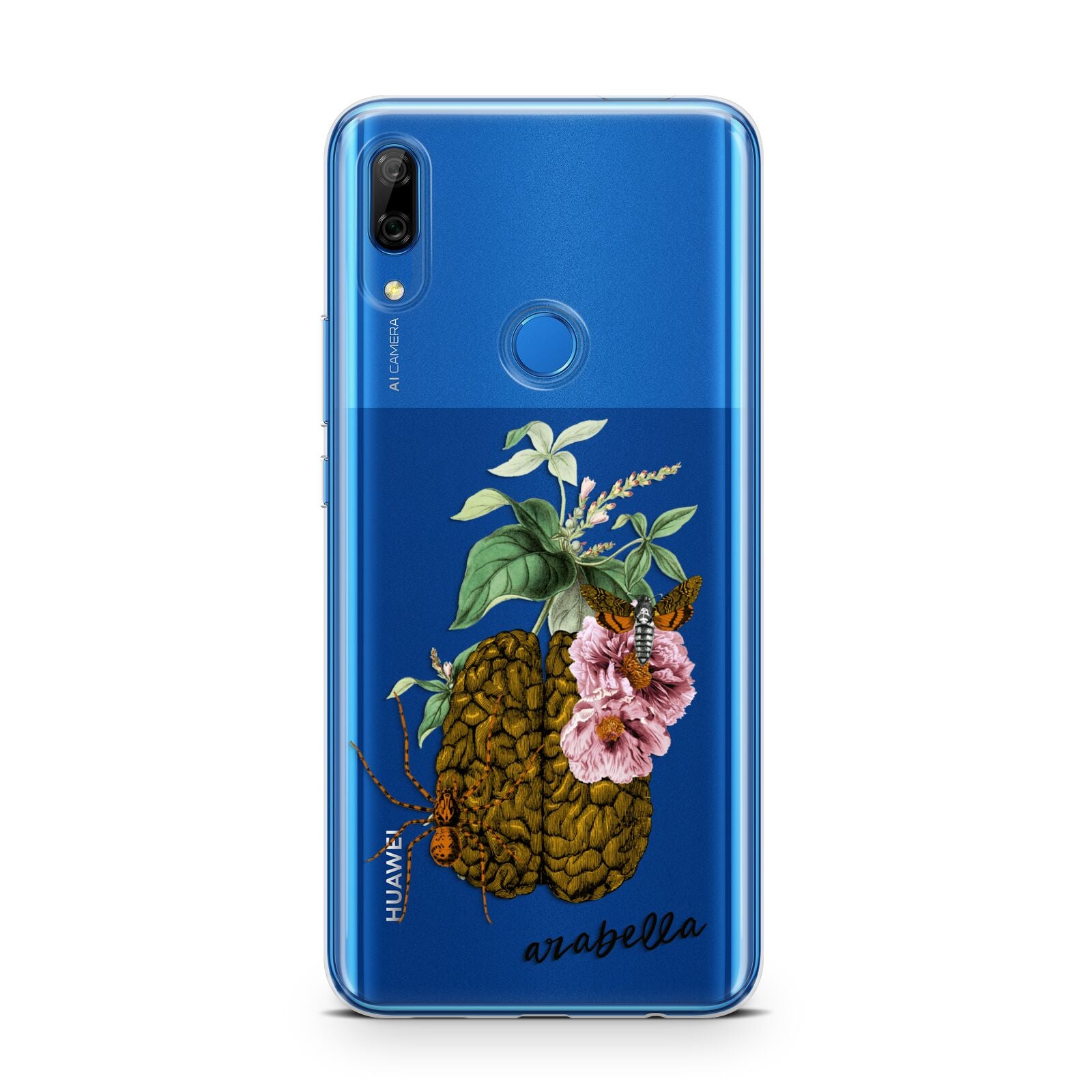 Personalised Vintage Brain Drawing Huawei P Smart Z