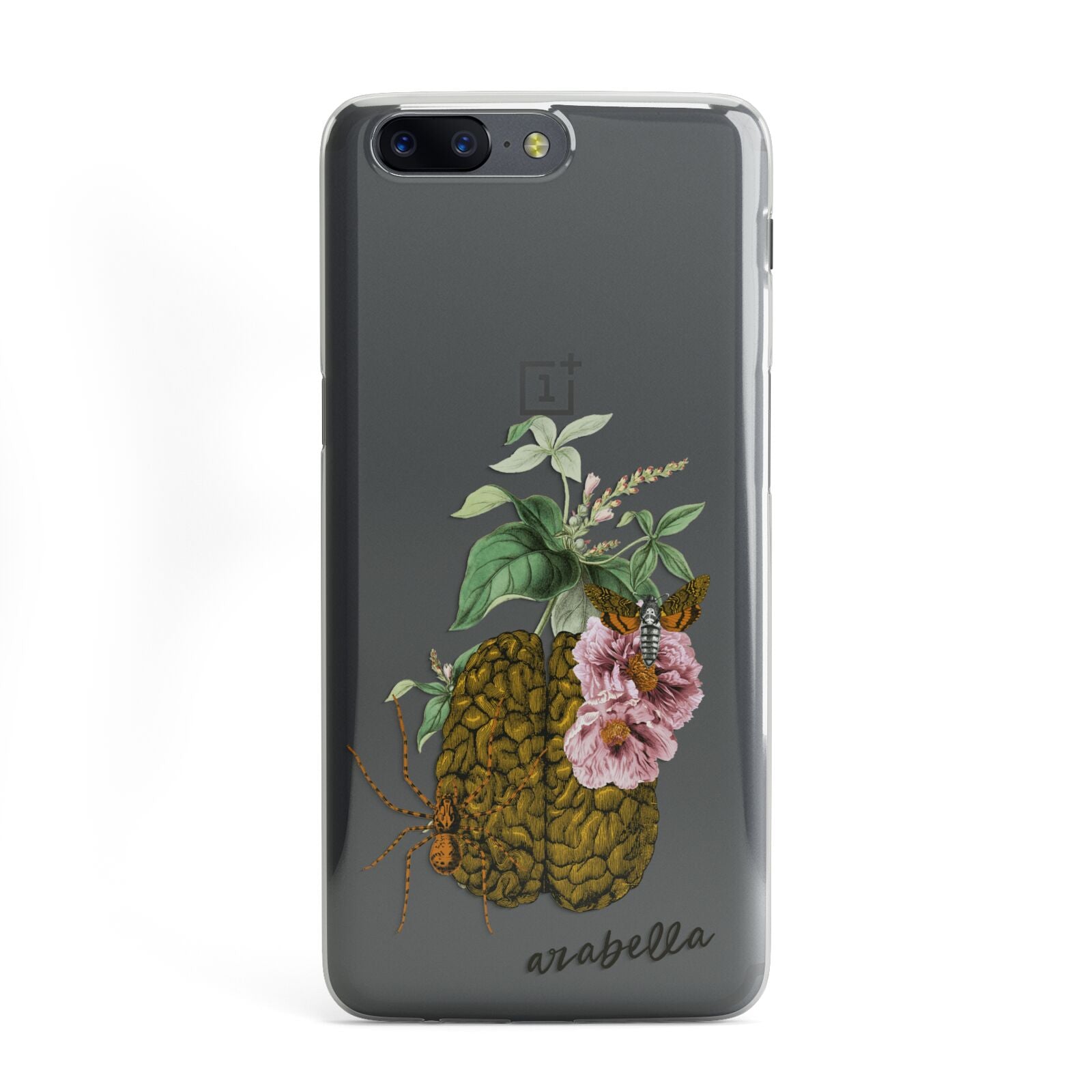 Personalised Vintage Brain Drawing OnePlus Case
