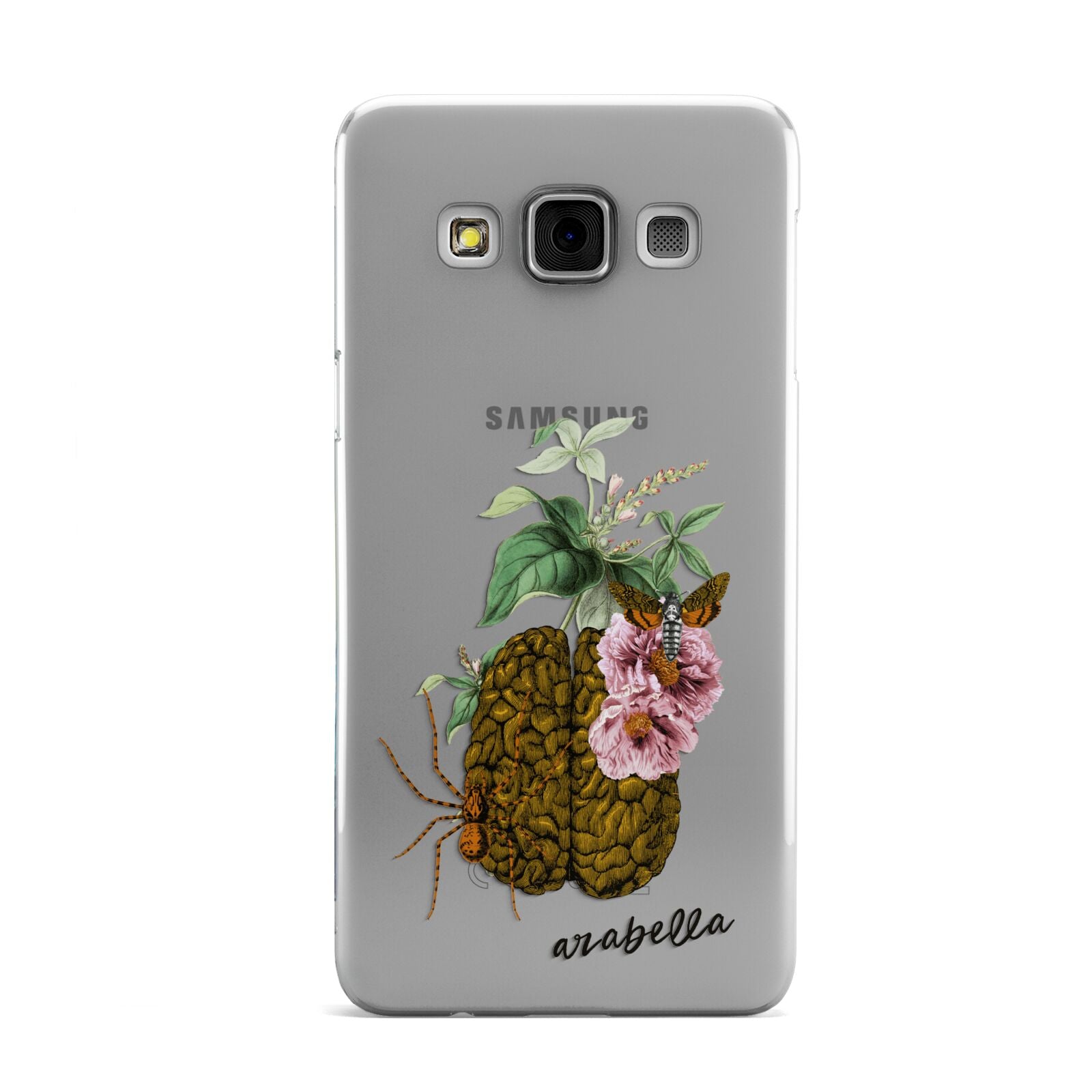 Personalised Vintage Brain Drawing Samsung Galaxy A3 Case