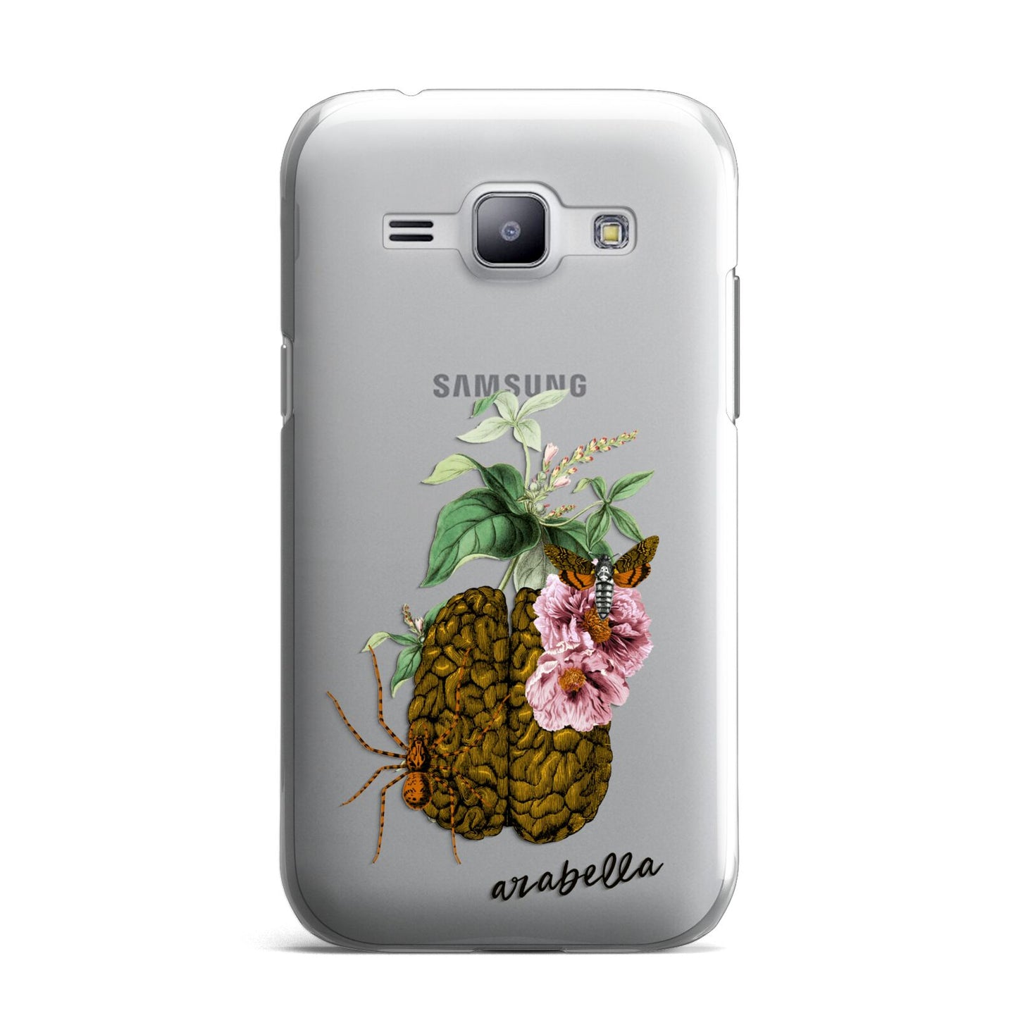 Personalised Vintage Brain Drawing Samsung Galaxy J1 2015 Case
