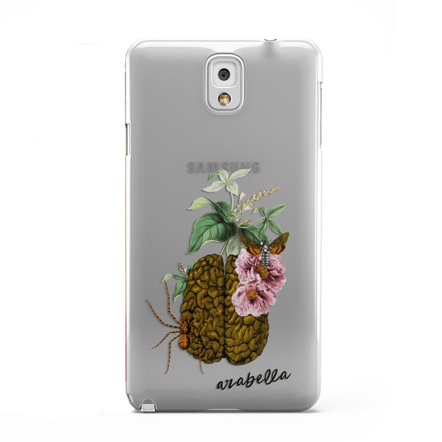 Personalised Vintage Brain Drawing Samsung Galaxy Note 3 Case