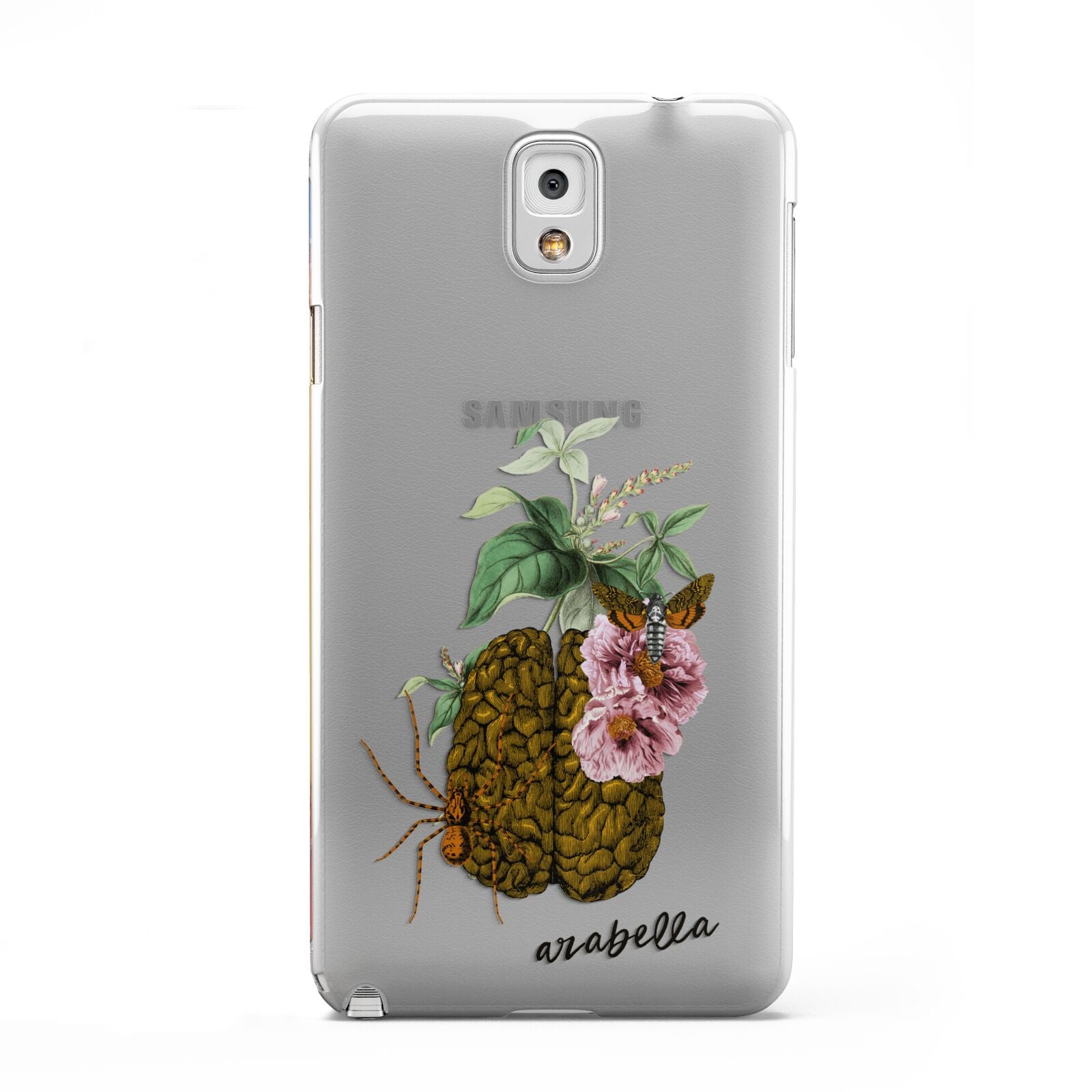 Personalised Vintage Brain Drawing Samsung Galaxy Note 3 Case