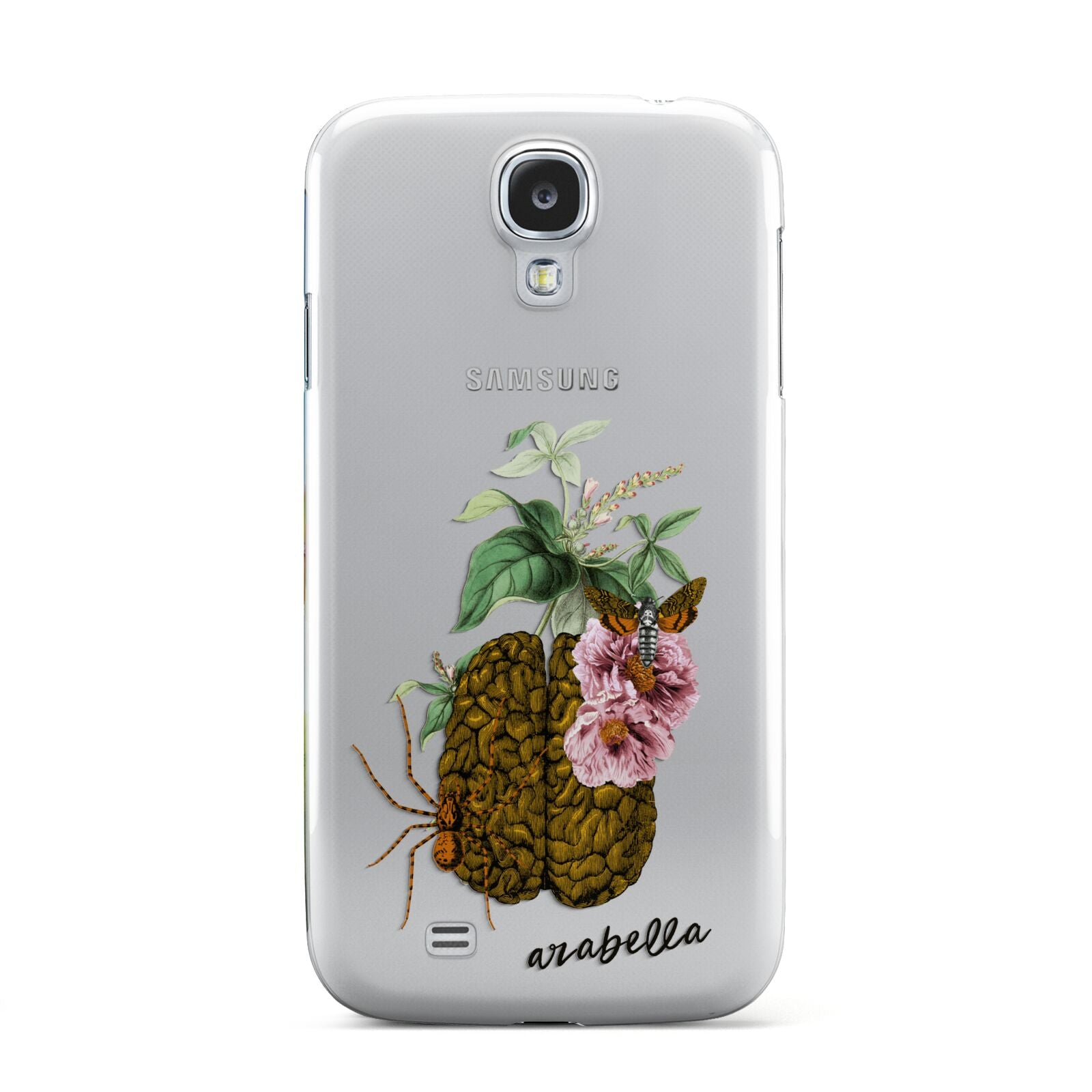 Personalised Vintage Brain Drawing Samsung Galaxy S4 Case