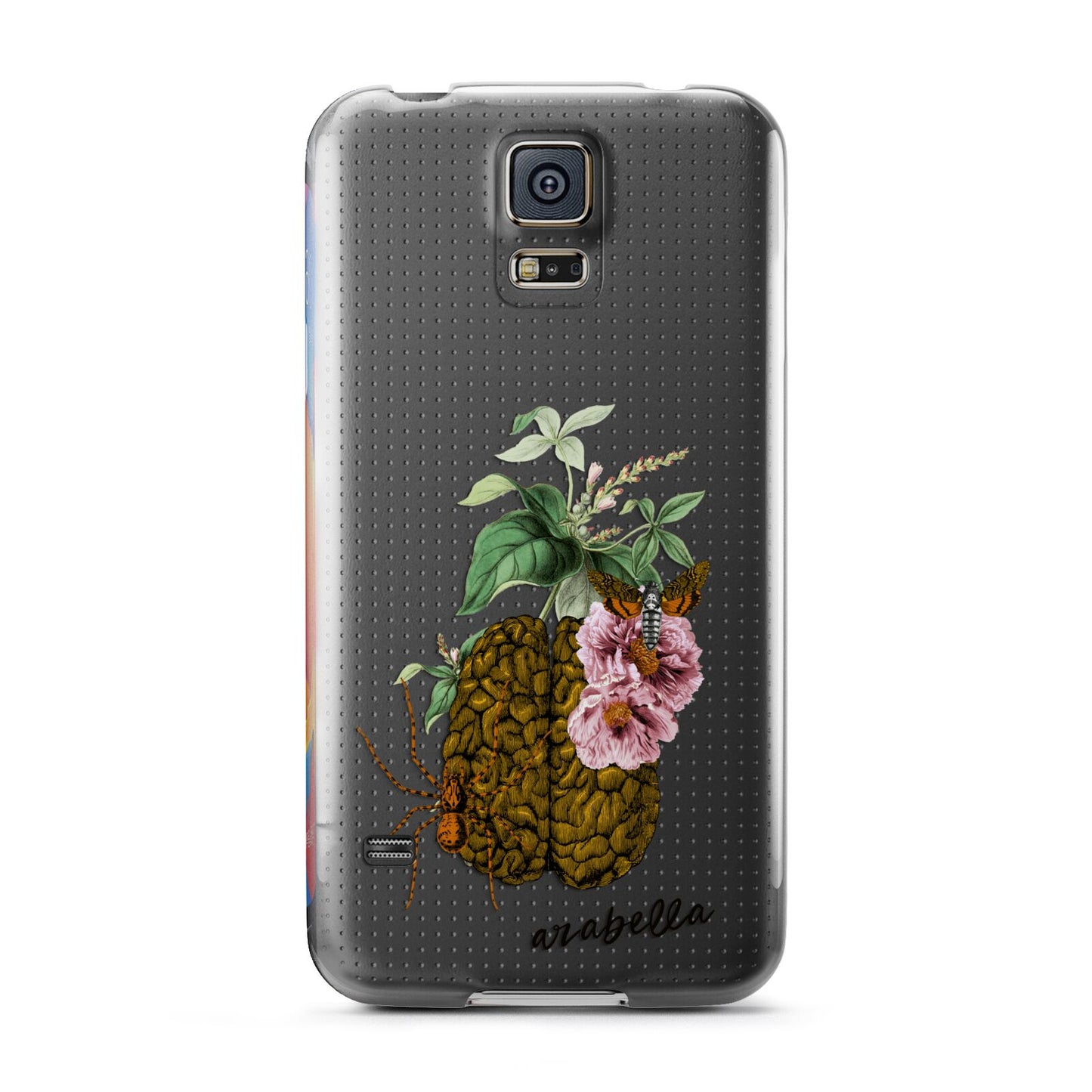 Personalised Vintage Brain Drawing Samsung Galaxy S5 Case