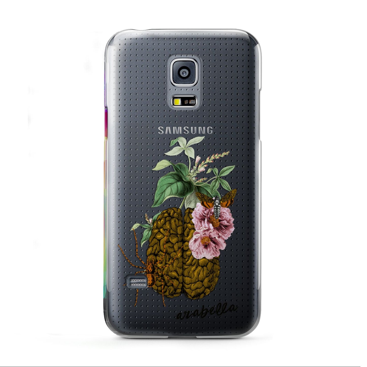 Personalised Vintage Brain Drawing Samsung Galaxy S5 Mini Case