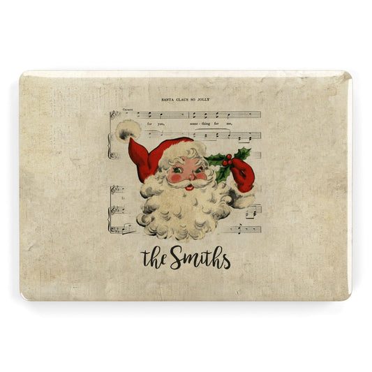 Personalised Vintage Christmas Apple MacBook Case
