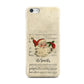Personalised Vintage Christmas Apple iPhone 5c Case
