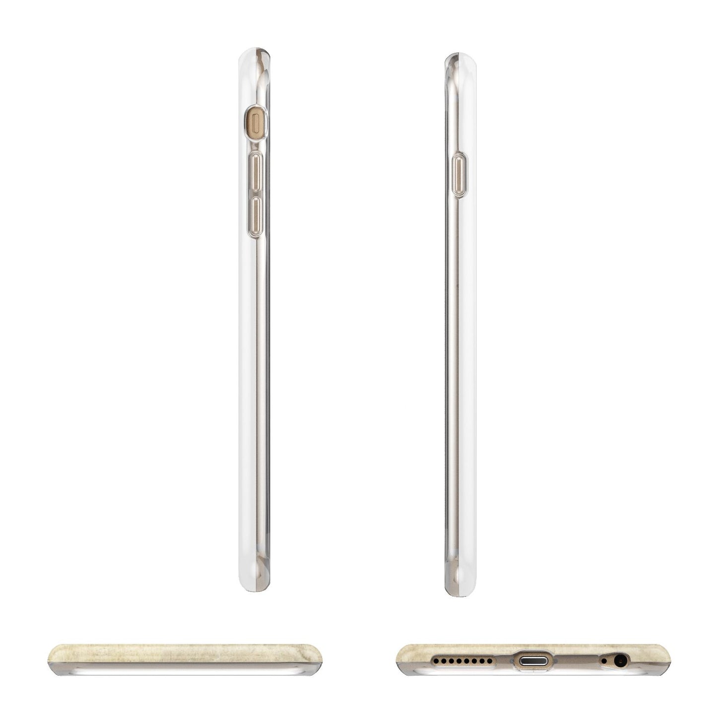 Personalised Vintage Christmas Apple iPhone 6 Plus 3D Wrap Tough Case Alternative Image Angles