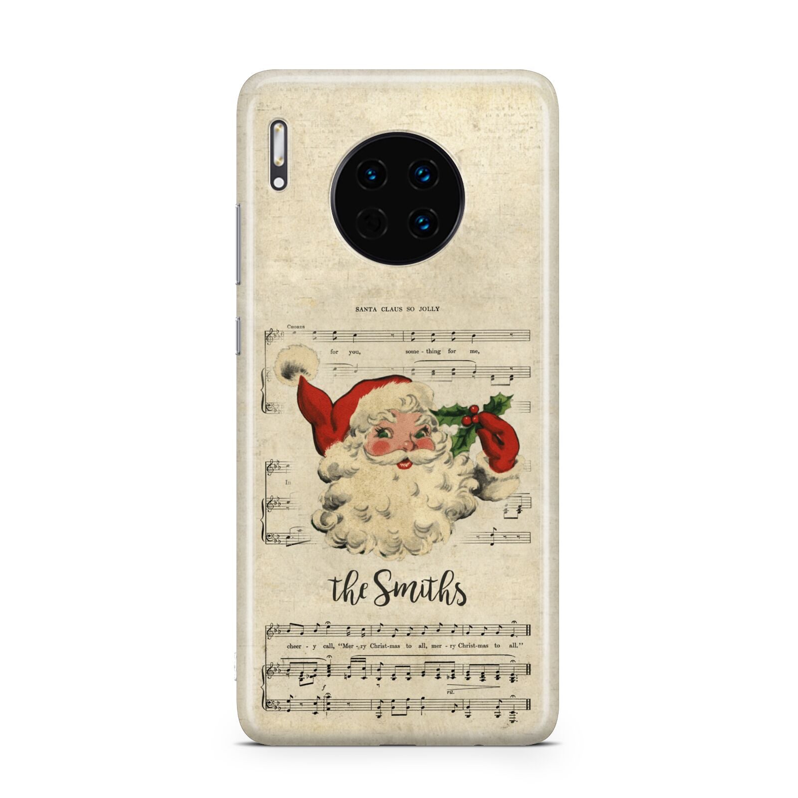 Personalised Vintage Christmas Huawei Mate 30