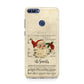 Personalised Vintage Christmas Huawei P Smart Case