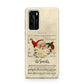 Personalised Vintage Christmas Huawei P40 Phone Case