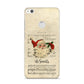 Personalised Vintage Christmas Huawei P8 Lite Case