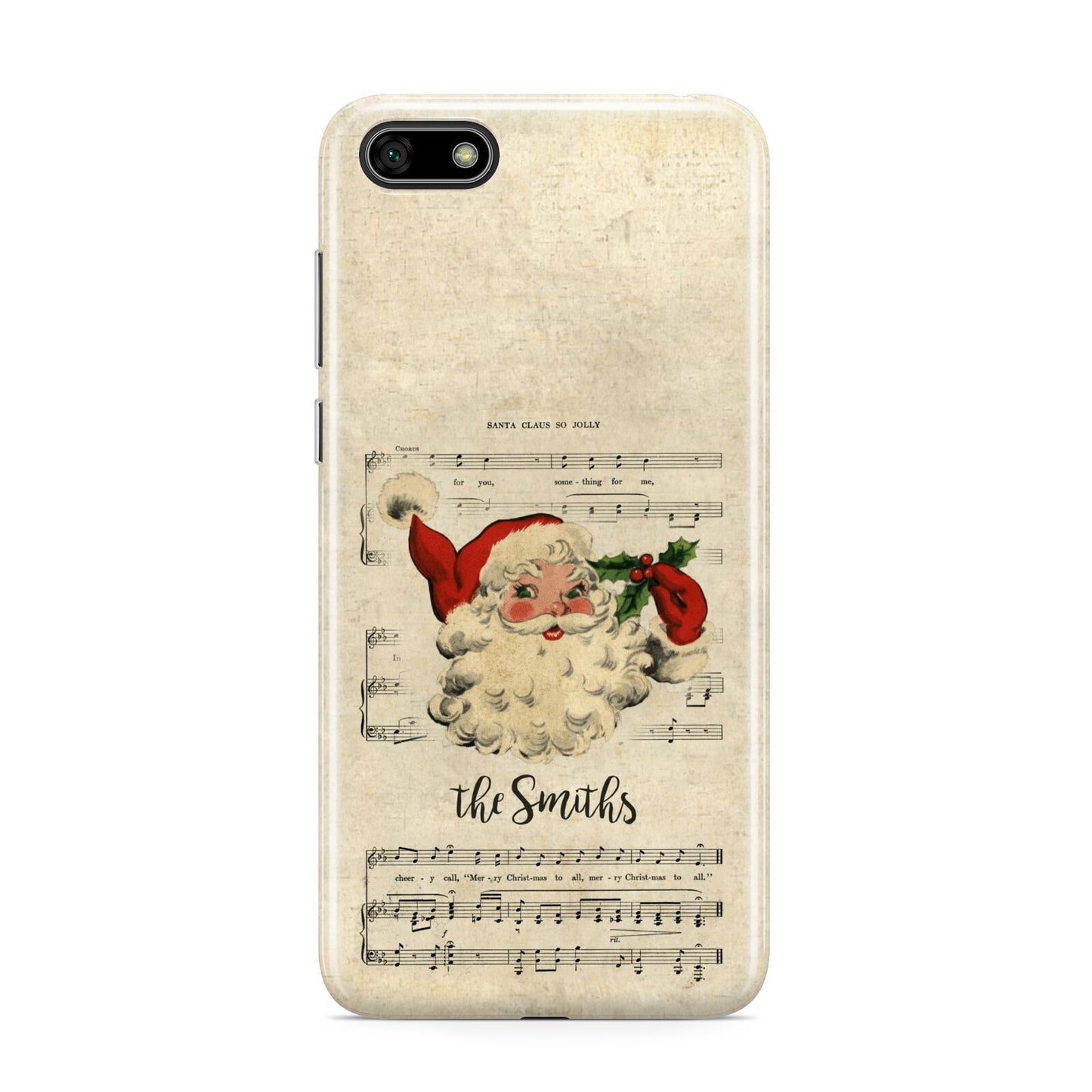Personalised Vintage Christmas Huawei Y5 Prime 2018 Phone Case