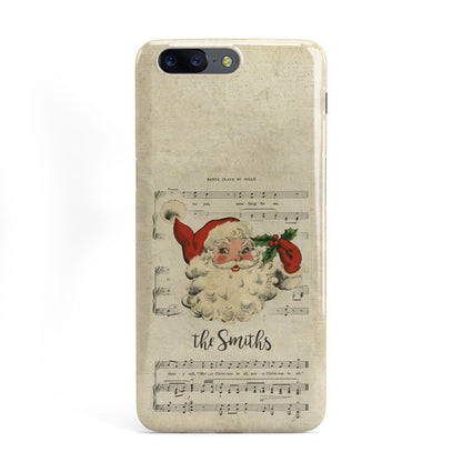 Personalised Vintage Christmas OnePlus Case
