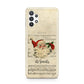 Personalised Vintage Christmas Samsung A32 5G Case