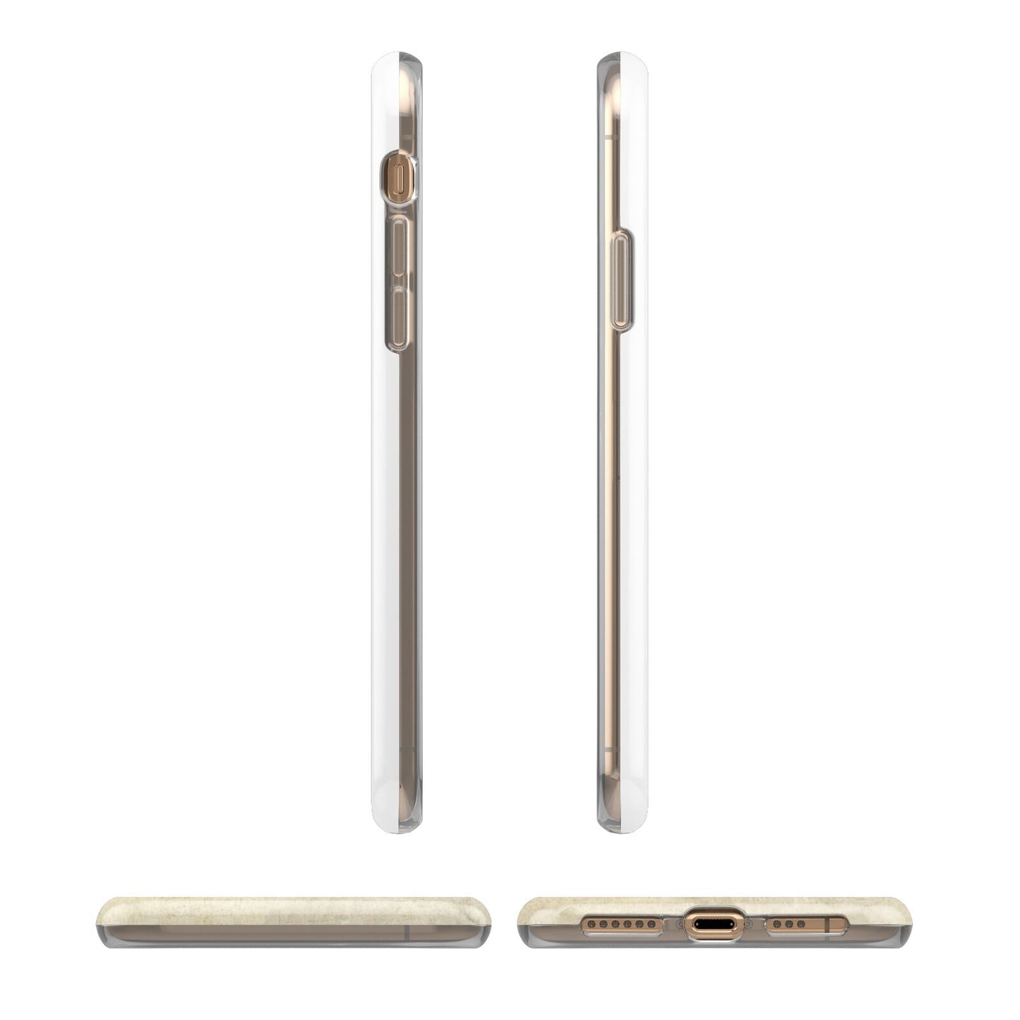 Personalised Vintage Christmas iPhone 11 3D Tough Case Angle Images