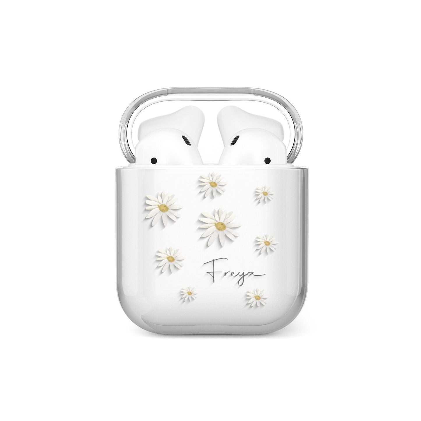 Personalised Vintage Daisy AirPods Case