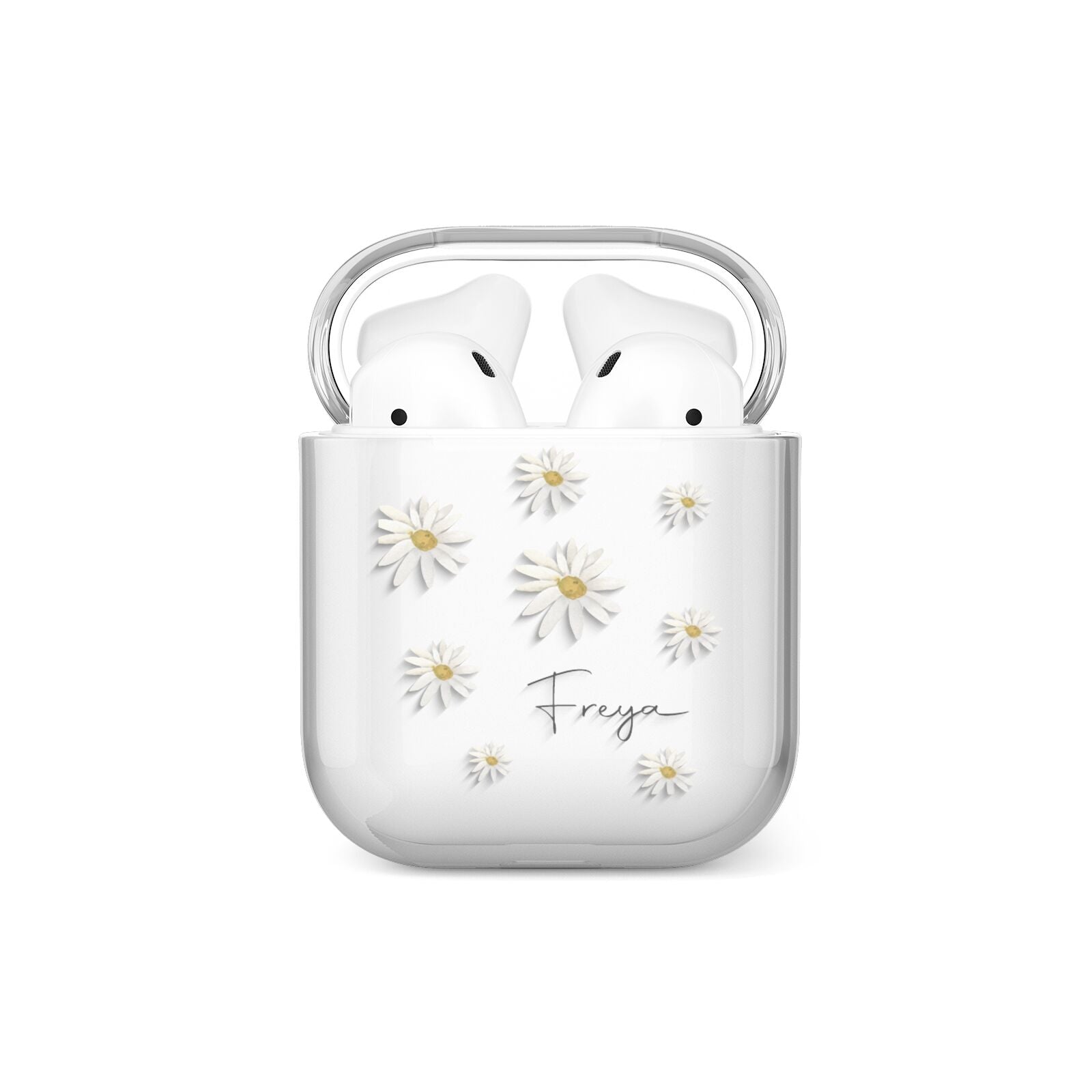 Personalised Vintage Daisy AirPods Case
