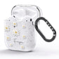Personalised Vintage Daisy AirPods Glitter Case Side Image