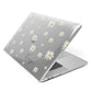 Personalised Vintage Daisy Apple MacBook Case Side View