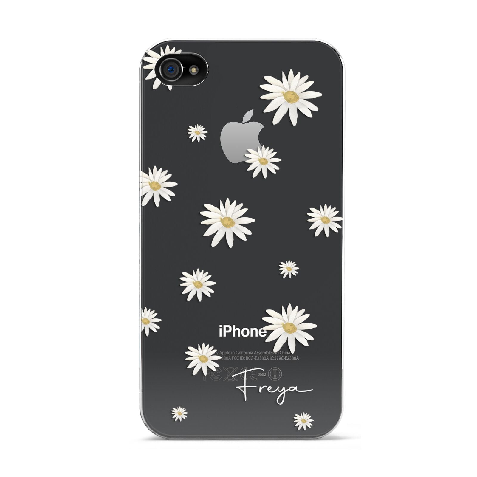 Personalised Vintage Daisy Apple iPhone 4s Case
