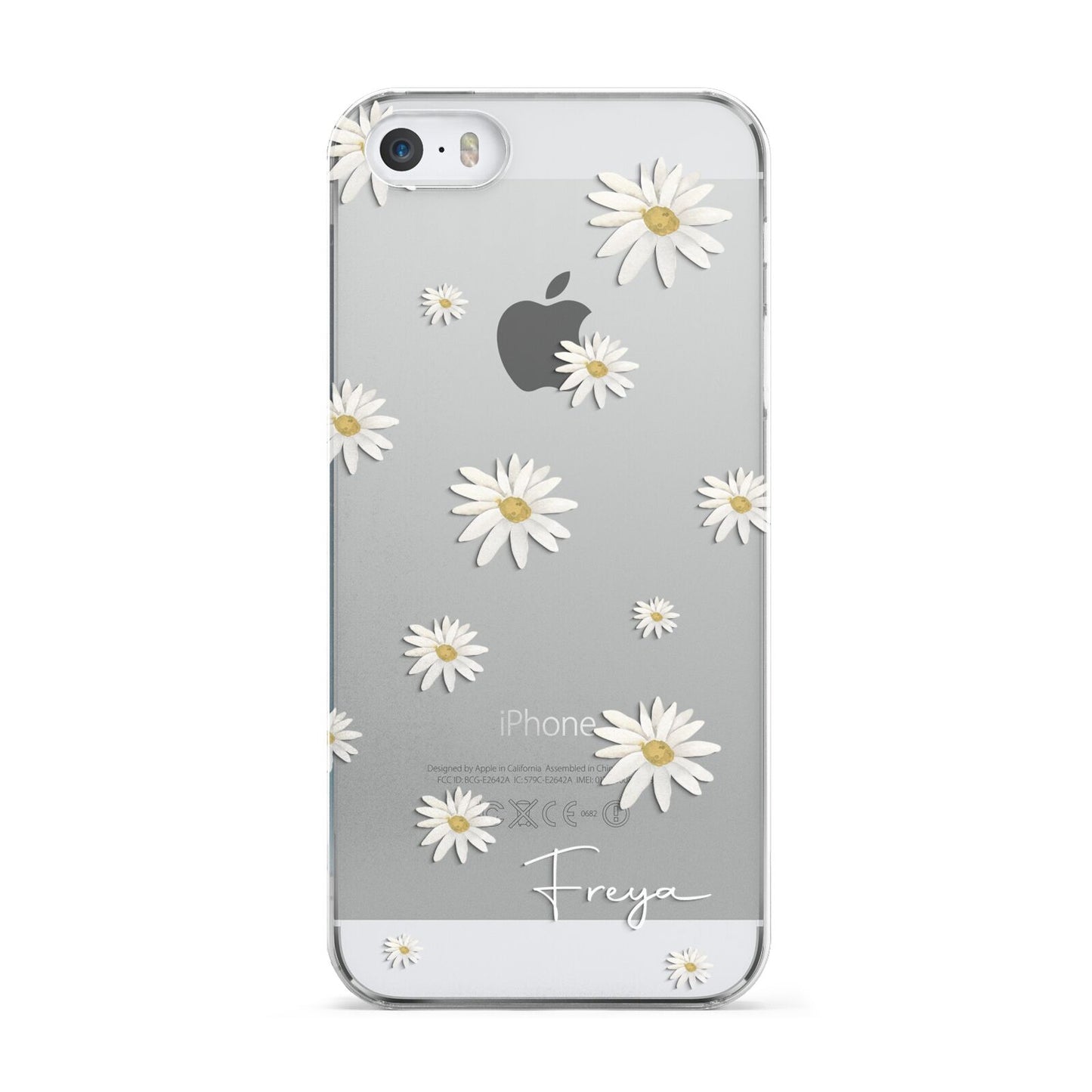 Personalised Vintage Daisy Apple iPhone 5 Case