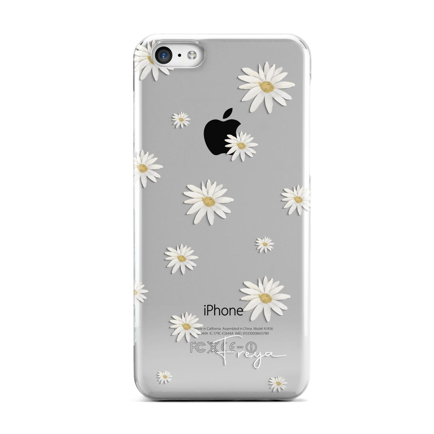 Personalised Vintage Daisy Apple iPhone 5c Case