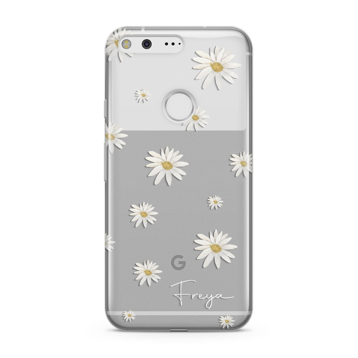 Personalised Vintage Daisy Google Pixel Case