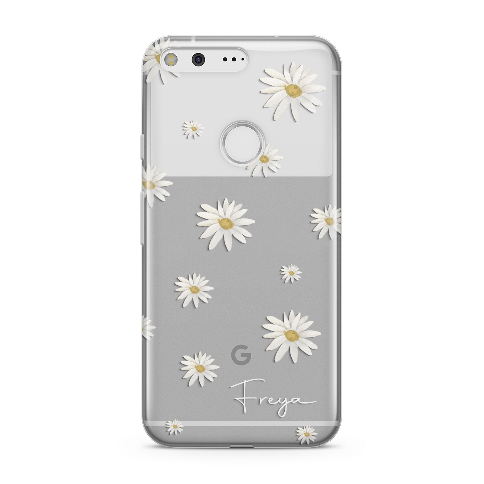 Personalised Vintage Daisy Google Pixel Case