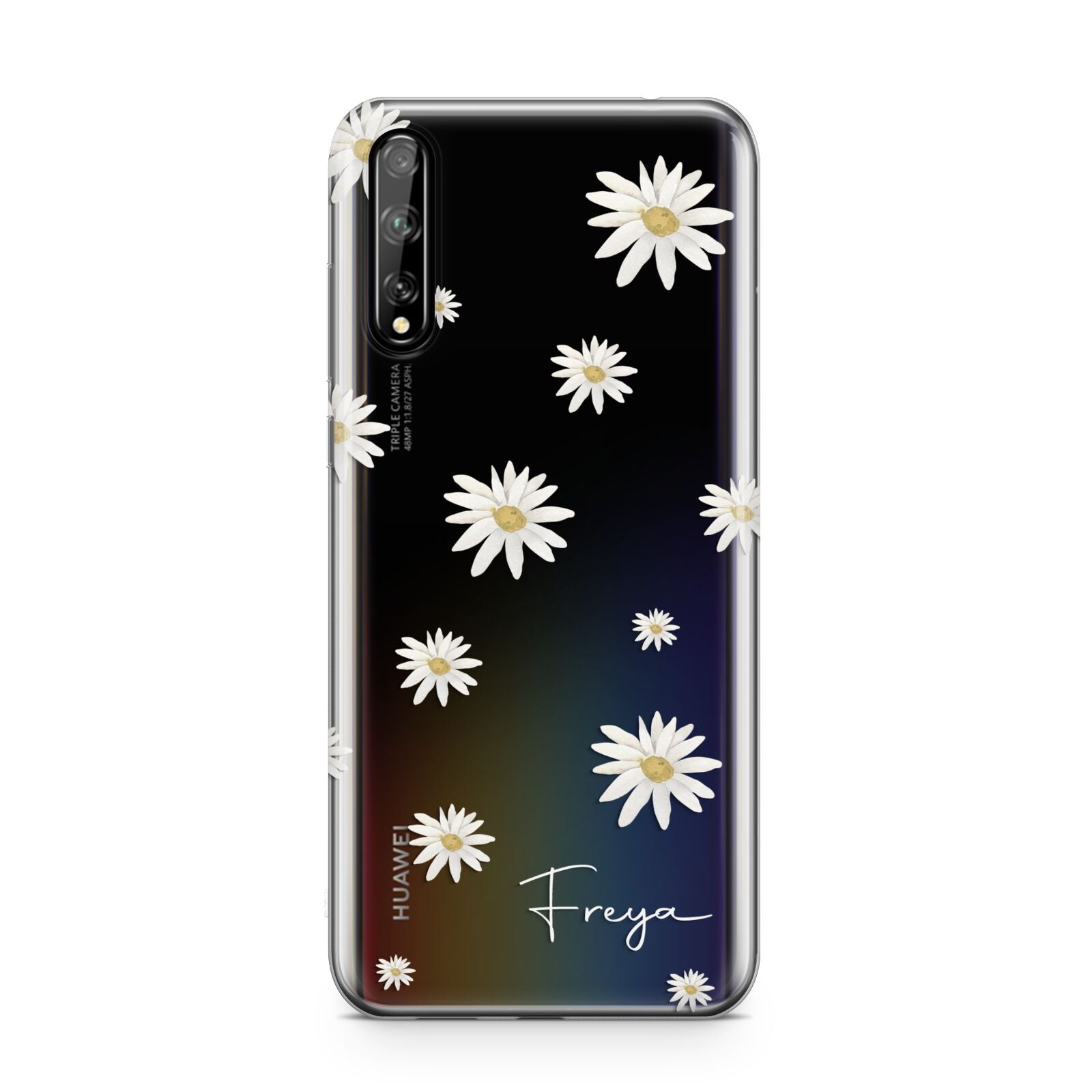 Personalised Vintage Daisy Huawei Enjoy 10s Phone Case