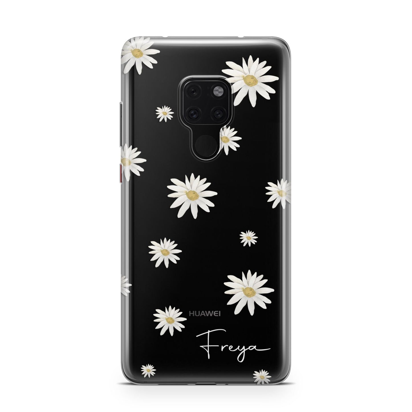 Personalised Vintage Daisy Huawei Mate 20 Phone Case