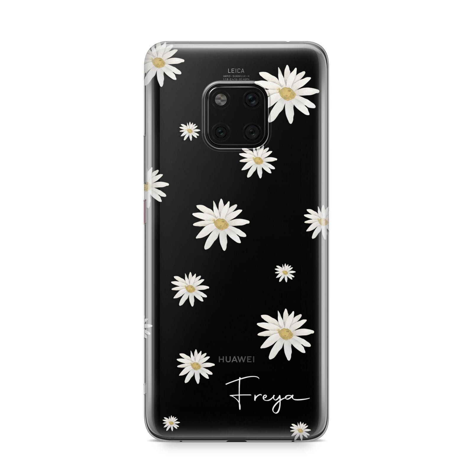 Personalised Vintage Daisy Huawei Mate 20 Pro Phone Case