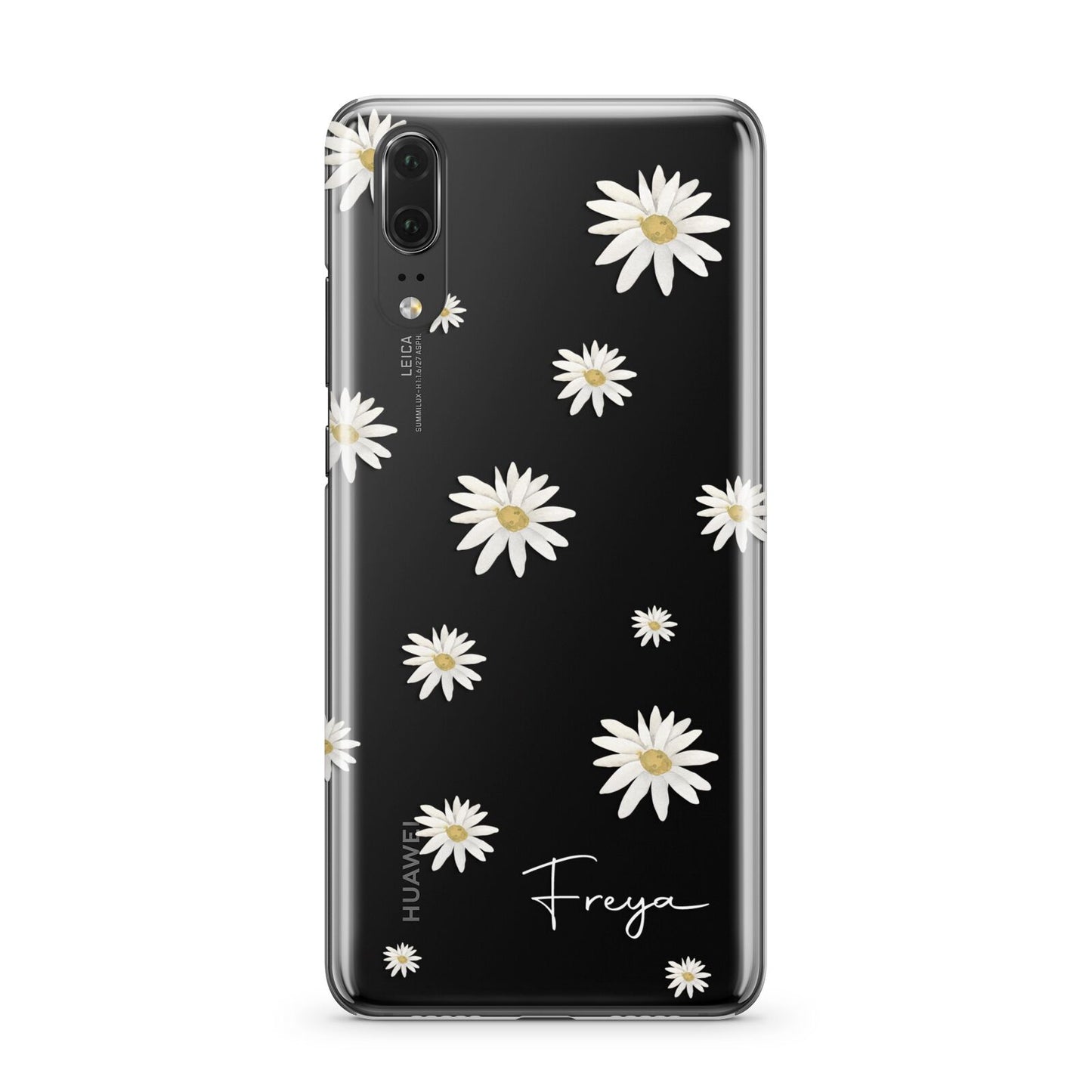 Personalised Vintage Daisy Huawei P20 Phone Case