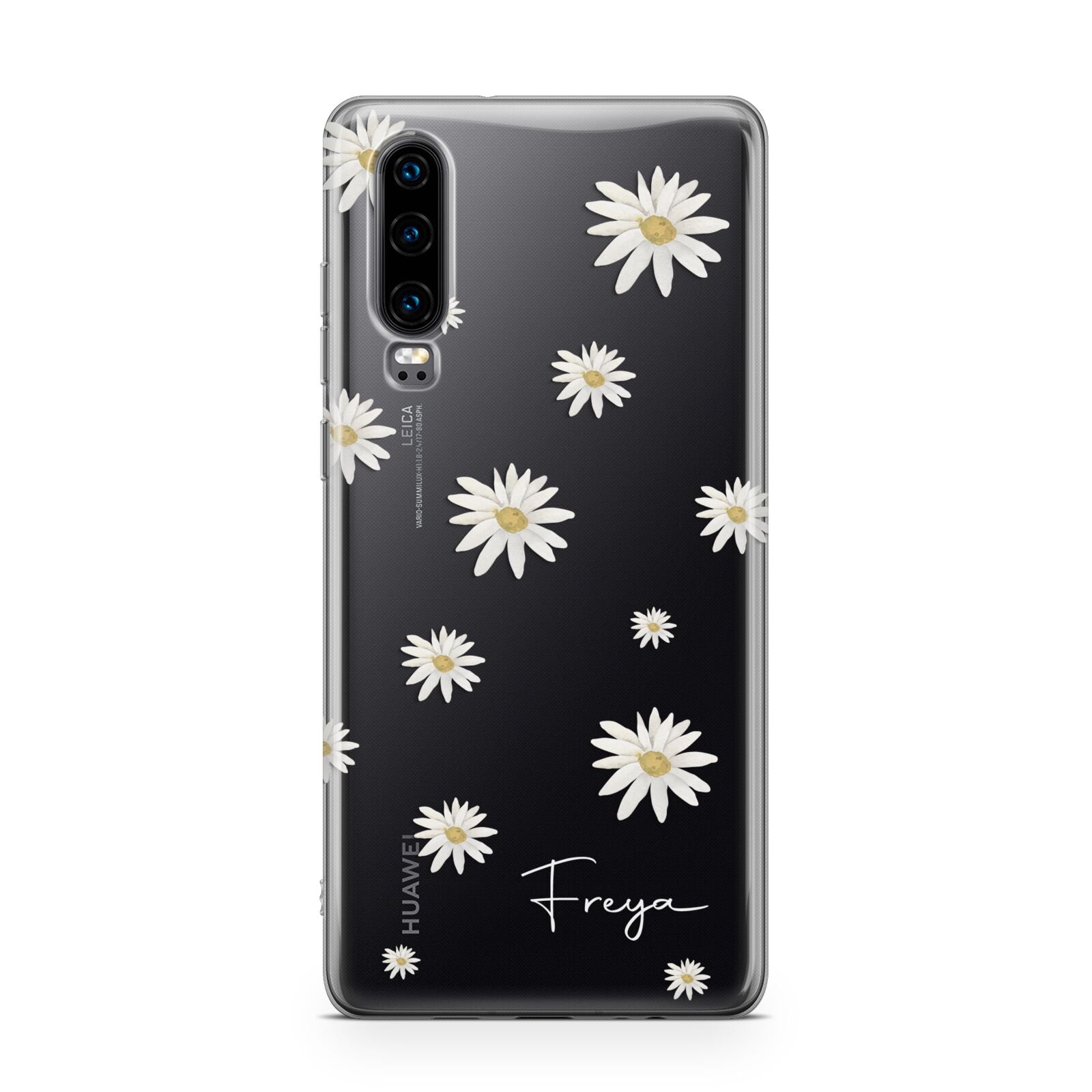 Personalised Vintage Daisy Huawei P30 Phone Case